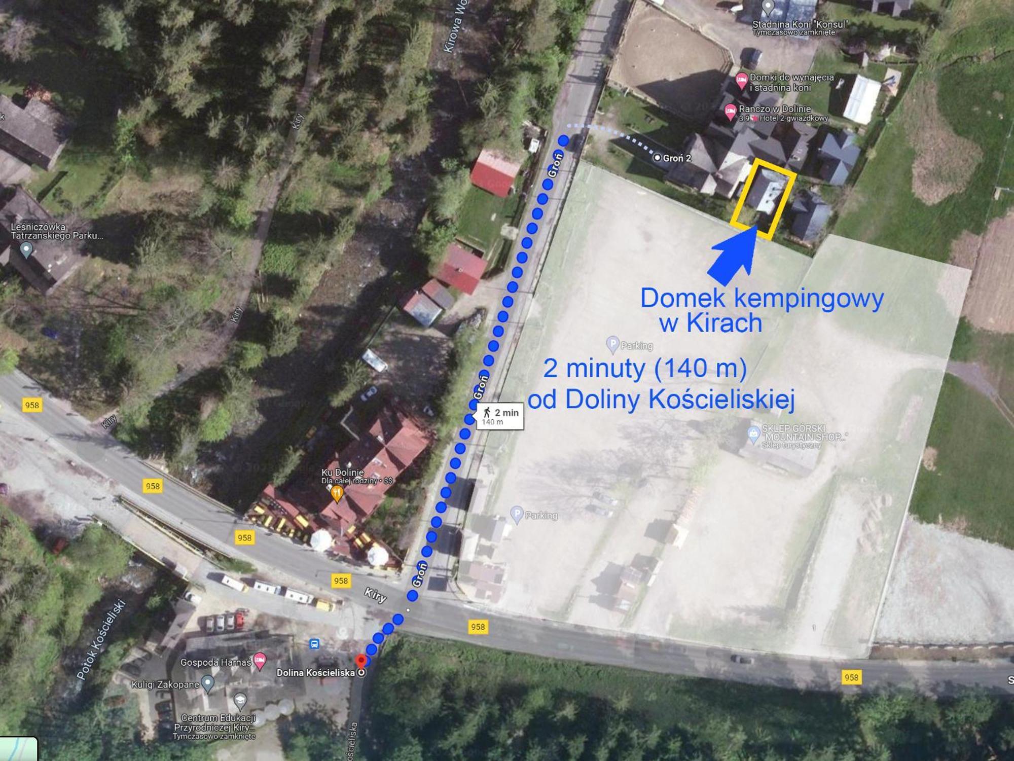 Domek kempingowy w Kirach Kościelisko Zewnętrze zdjęcie